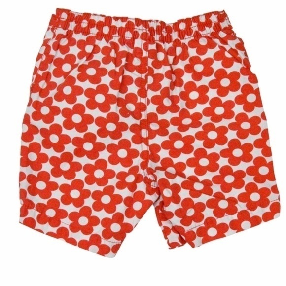 Carter’s Cotton Flower Print Girls Shorts, 24 Mths - Picture 5 of 5